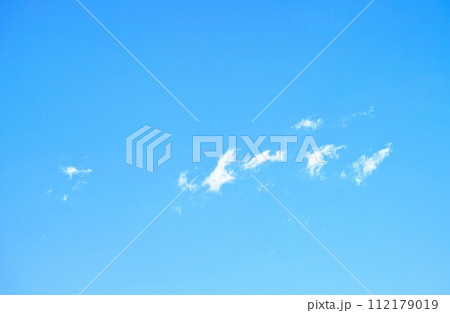 青空と雲イメージ 青空と雲イメージ 112179019