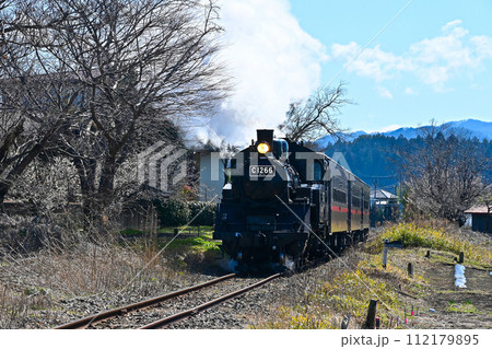 真岡鉄道の蒸気機関車 真岡鉄道の蒸気機関車 112179895