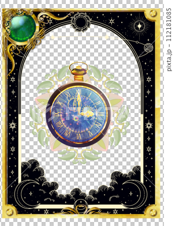 tarot card clock tarot card clock 112181085