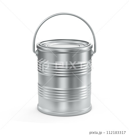 Metal tin 3D Metal tin 3D 112183317