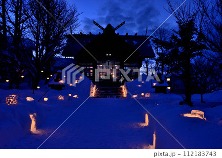 小樽雪あかりの路の豊足神社 小樽雪あかりの路の豊足神社 112183743