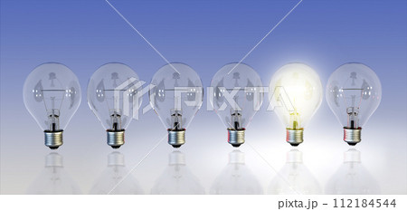 Light bulbs Light bulbs 112184544