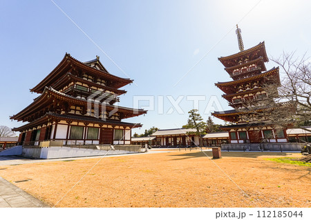 【奈良県】奈良市 薬師寺 (2024/02/28撮影) 【奈良県】奈良市 薬師寺 (2024/02/28撮影) 112185044