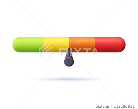 3D speed vector icon. 112186915