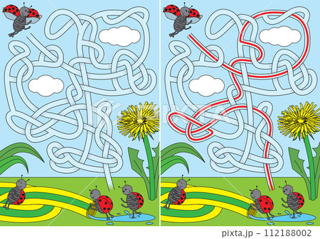 Ladybug maze Ladybug maze 112188002