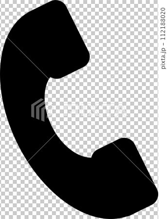 シンプルな電話のアイコン 112188020