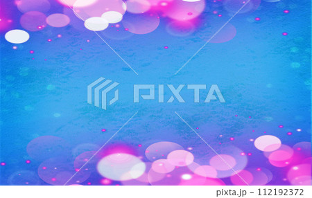 Blue bokeh background for seasonal, holidays, event celebrations and various design works 112192372