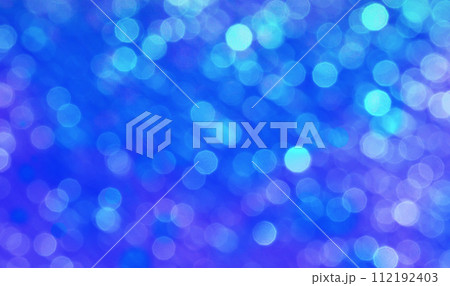 Blue bokeh background for seasonal, holidays, event celebrations and various design works 112192403