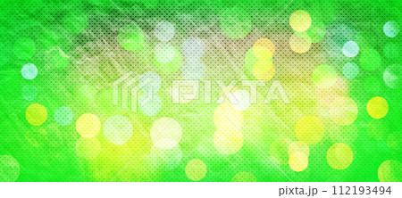 Green bokeh background for seasonal, holidays, event celebrations and various design works 112193494