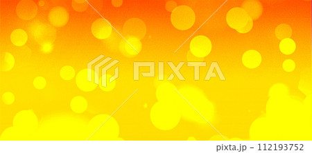Yellow bokeh background for seasonal, holidays, event celebrations and various design works 112193752