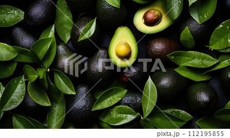 Fruit avocado garden, business farming and entrepreneurship, harvest. Ripe Fruit avocado garden, business farming and entrepreneurship, harvest. Ripe 112195855