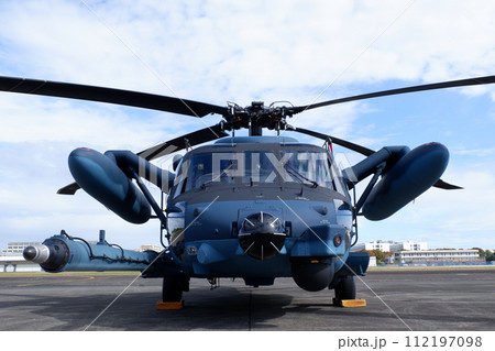 航空自衛隊のUH60救難ヘリ 航空自衛隊のUH60救難ヘリ 112197098