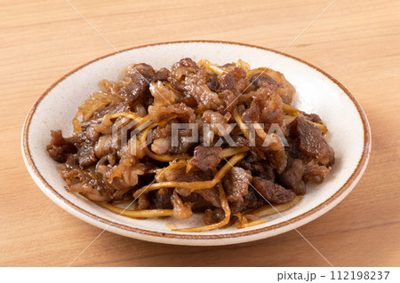 牛肉とゴボウのしぐれ煮 112198237