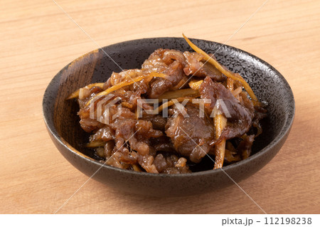 牛肉とゴボウのしぐれ煮 112198238