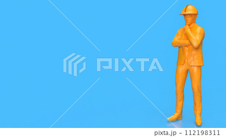 The Engineer for labour day or industry concept 3d rendering. The Engineer for labour day or industry concept 3d rendering. 112198311