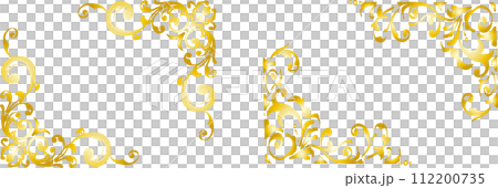 golden gothic frame 112200735