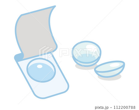 コンタクトレンズのイラスト 112200788