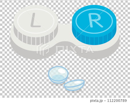 illustration of contact lenses illustration of contact lenses 112200789