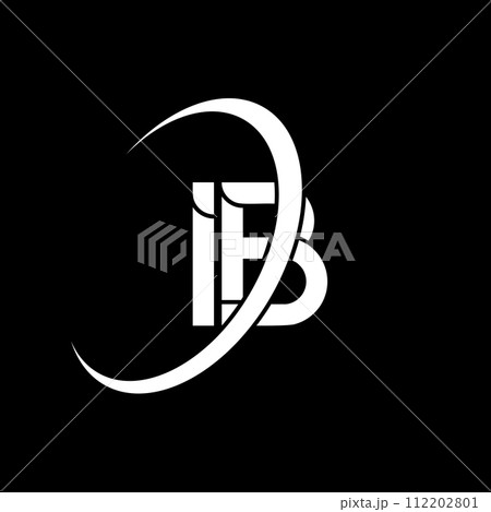 IB logo. I B design. White IB letter. IB/I B letter logo design. Initial letter IB linked circle uppercase monogram logo. IB logo. I B design. White IB letter. IB/I B letter logo design. Initial letter IB linked circle uppercase monogram logo. 112202801