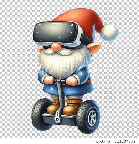 Gnome cute stand on segway Gnome cute stand on segway 112204378