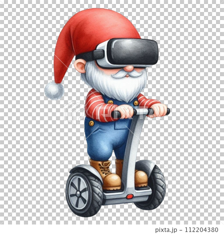 Gnome cute stand on segway Gnome cute stand on segway 112204380