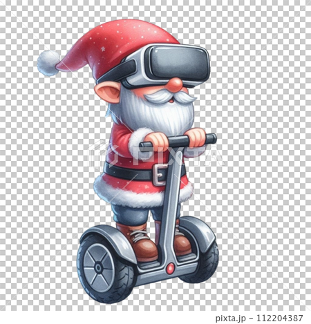 Gnome cute stand on segway Gnome cute stand on segway 112204387