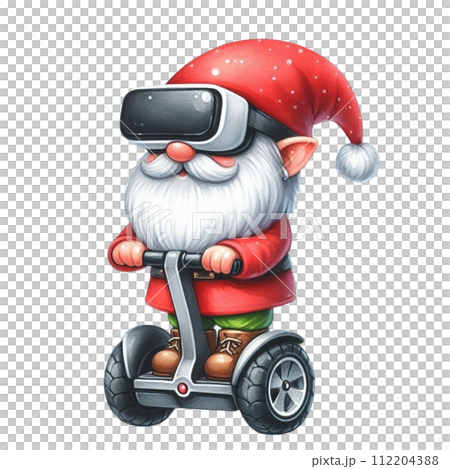 Gnome cute stand on segway Gnome cute stand on segway 112204388