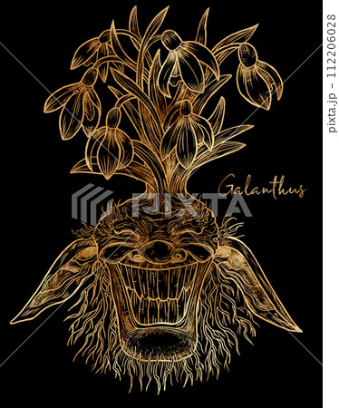 character, drawing, style, funny, cartoon, troll, monster, illustration, creature, goblin, scary, ugly, black, line art, mythology, ogre, graphic, fairytale, fantasy, fairy, angry, gremlin, evil, masc 112206028