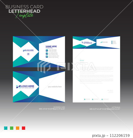 corporate, official, stationery, pad, envelope, letterhead, template, identity, elegant, corporate identity, business, branding, clean, simple, professional, page, buttons, menu, label, vector, gradie 112206159