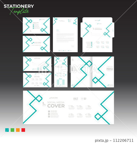 Print Stationery design for any company use 112206711