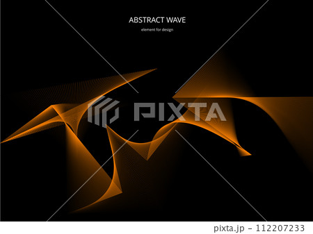Abstract wave element for design. Digital frequency track equalizer. Stylized line art background. Vector illustration. Wave with lines created using blend tool. Curved wavy line, smooth stripe Abstract wave element for design. Digital frequency track equalizer. Stylized line art background. Vector illustration. Wave with lines created using blend tool. Curved wavy line, smooth stripe 112207233