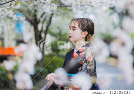 着物 袴　桜　 112208839