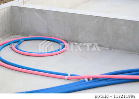 基礎と配管の建築工事 基礎と配管の建築工事 112211998