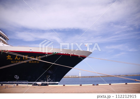 客船　にっぽん丸　別府国際観光港 112212915
