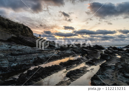 千葉県銚子市 犬吠埼の日の出 千葉県銚子市 犬吠埼の日の出 112213231
