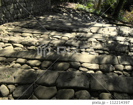 久能山東照宮　山下・石鳥居・参道入口　年末 112214397