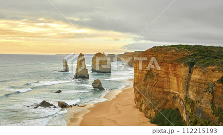 Australia's Great Ocean Road, with its oceans, cliffs and amazing scenery. Australia's Great Ocean Road, with its oceans, cliffs and amazing scenery. 112215193