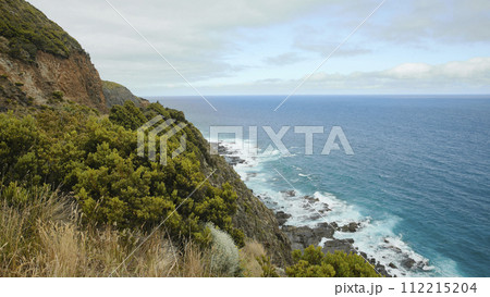 Australia's Great Ocean Road, with its oceans, cliffs and amazing scenery. 112215204