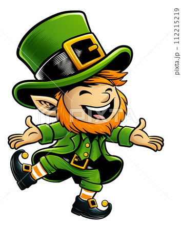 Leprechaun Cute Irish St Patricks Day Cartoon Leprechaun Cute Irish St Patricks Day Cartoon 112215219