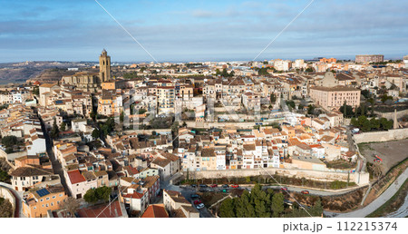 Panoramic views of Cervera city, La Segarra, Province of Lleida, Catalonia, Spain Panoramic views of Cervera city, La Segarra, Province of Lleida, Catalonia, Spain 112215374