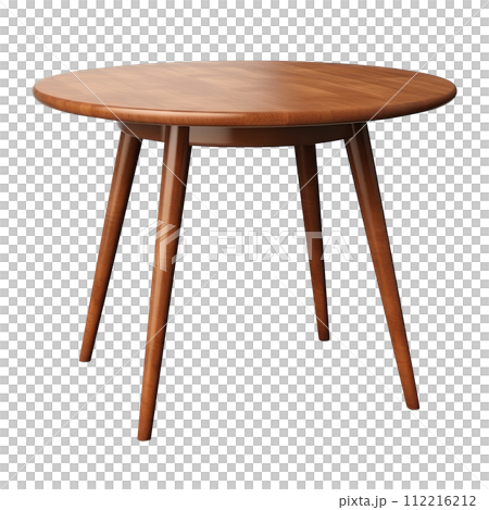 Wooden round table isolated with clipping path. Wooden round table isolated with clipping path. 112216212