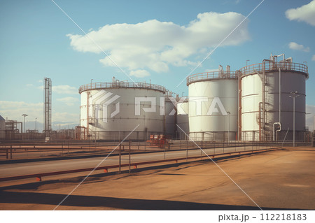 Big industrial oil tanks Big industrial oil tanks 112218183