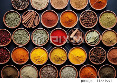 Various spices and herbs Various spices and herbs 112219511