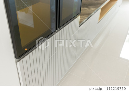 white modern wooden cabinet 112219750