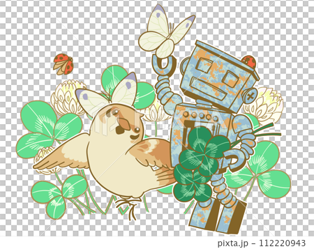 花園機器人與白三葉草 112220943