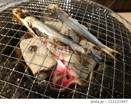 イワシの炭火焼き 112221947