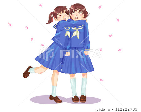 合格発表女子学生 合格発表女子学生 112222785