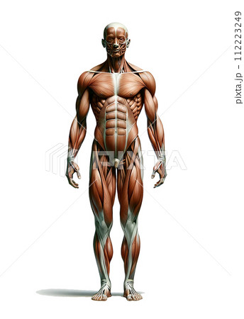 人体解剖図イラスト 112223249