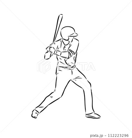 Doodle style baseball and glove in vector format Doodle style baseball and glove in vector format 112223296