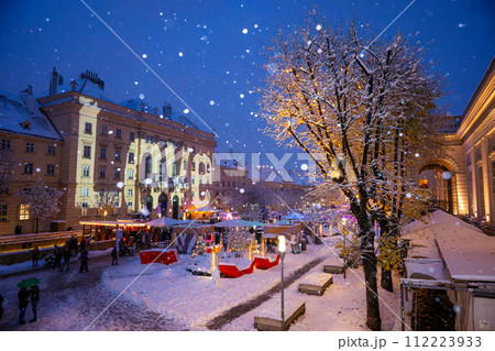 ウィーン 博物館地区 ミュージアムクォーターの幻想的なウィンターガーデン ウィーン 博物館地区 ミュージアムクォーターの幻想的なウィンターガーデン 112223933